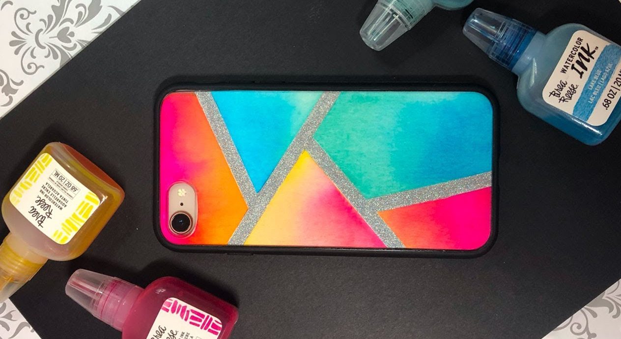 Water Colors Art On Phone Case