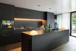 Creating a Stunning All Black Modern Kitchen